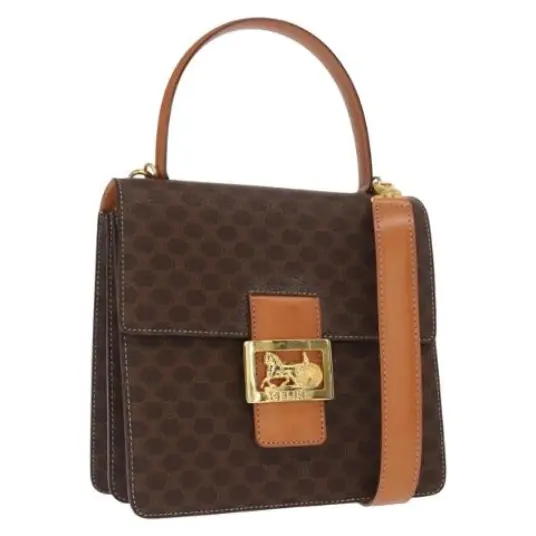 Celine Vintage Dame Brun