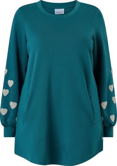 Zhenzi Genser Zh Mya 1518 Tunic L/S Blå