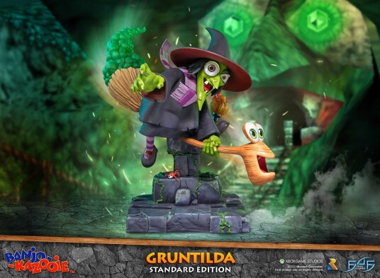 Gruntilda Resin Figur fra Banjo-Kazooie av First 4 Figures - Standard Edition Gruntilda Resin Figur fra Banjo-Kazooie av First 4 Figures - Standard Edition