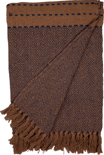 Au Maison Throw   Brown   130X180CM