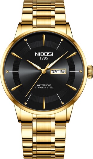 Nibosi Space Cadet Gold Black