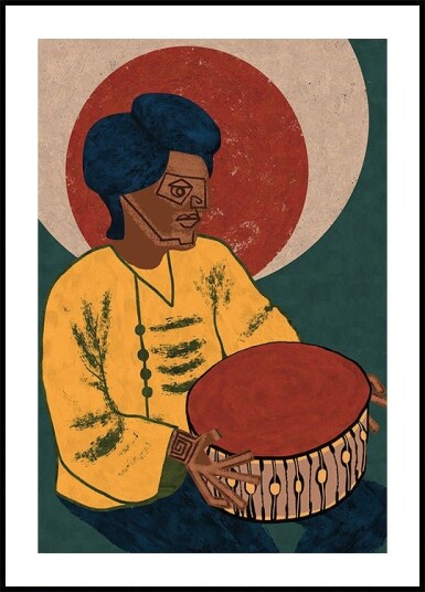 MUSICIAN GUY X Poster Plakat / 40x50cm