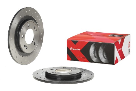 Bremseskive BREMBO 08.C250.1X Bremseskive BREMBO 08.C250.1X