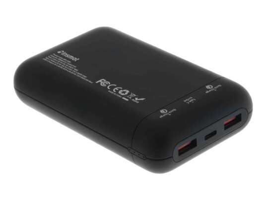 Insmat - Strømbank - 20000 Mah - 22.5 Watt - 2 Utgangskontakter (Usb, 24 Pin Usb-C)
