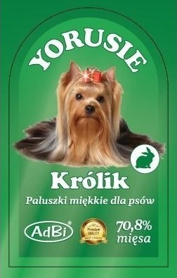Adbi Yorusie Kaninpølser Hundegodbit 250 G