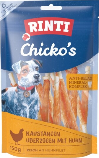 Rinti Chicko Tyggepinner Små Kylling 150g