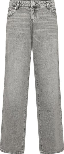 Gina Tricot Rebel Low Wide Jeans Grey 34