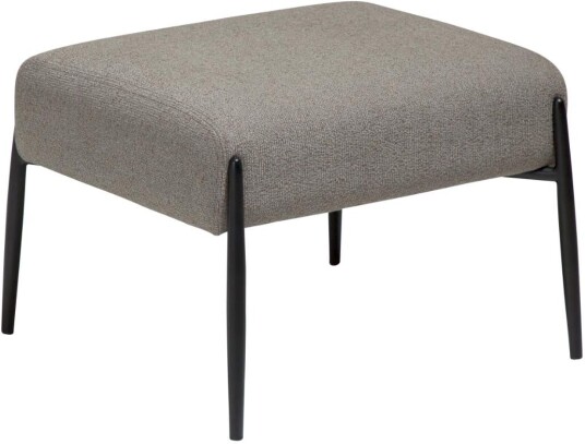 Glam Dan Form puff bouclé lysebrun.