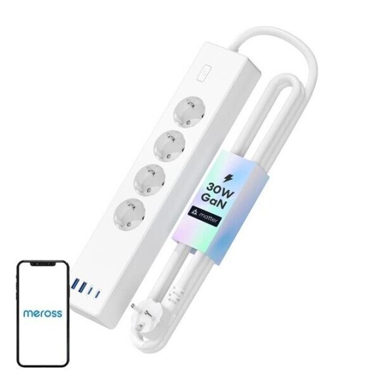 Meross Smart Grenuttak MSP844 4AC 2USBA 2USBC