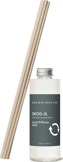 Skandinavisk refill til duftpinner 200 ml Skog
