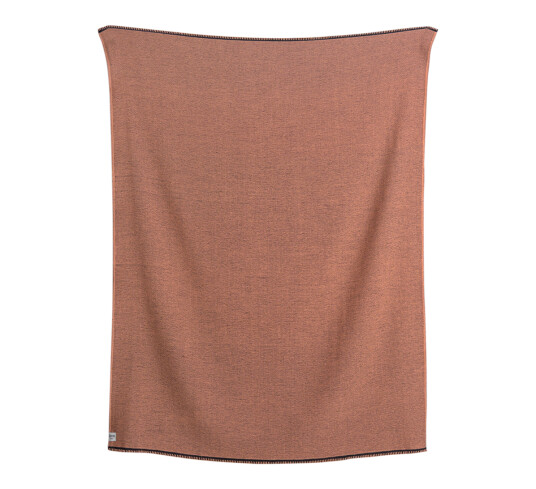 Røros Tweed Picnic pledd korall 150x200 cm