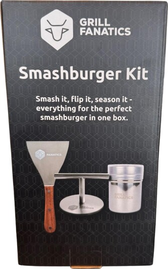 Grill Fanatics Grill Fanatics Smashburger Kit Flipp press og krydre burgerne dine