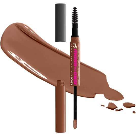NYX Professional Makeup Zero To Brow Longwear Brow Gel Auburn 04