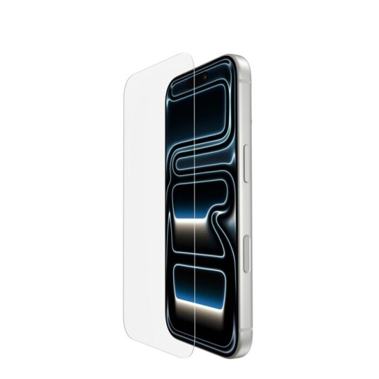 Belkin Invisiglass Skjermbeskytter for iPhone 17 Pro - 2.5D Glass Belkin Invisiglass Skjermbeskytter for iPhone 17 Pro - 2.5D Glass