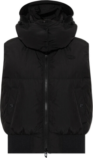 Diesel Dame Jakker Svart 2XS, Diesel Dame Jakker Svart 2XS,