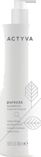 Actyva Purezza Shampoo 1000 ml – Dyprensende med Fokus på Hodebunn & Skjellag