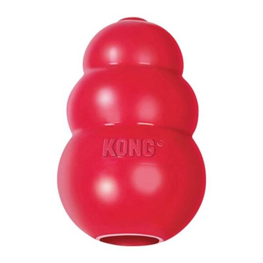 Kong Classic Rubber Aktivitetsleke Rød Medium Kong Classic Rubber Aktivitetsleke Rød Medium