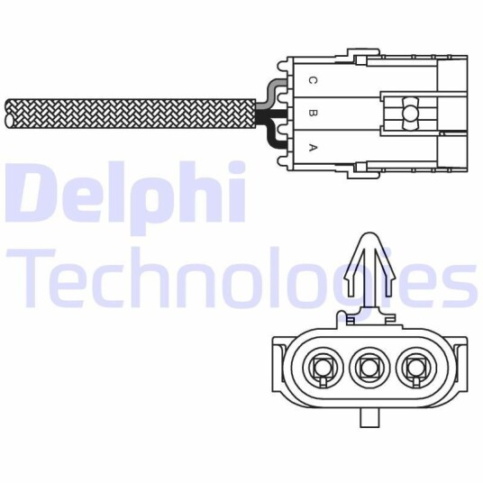 Lambdasonde DELPHI ES10992 12B1
