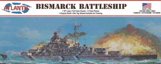 Atlantis 1/618 Bismarck Battleship