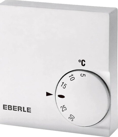 Eberle Romtermostat Rtr-E 6721 Bimetall, 230 v, 5-30 °C Utvendig Ratt, Vekslende