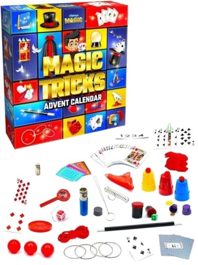Adventskalender Med Trylletriks 24 Magiske Overraskelser