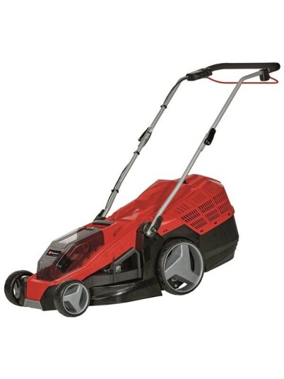 Einhell GE-CM 36/43 M batteridrevet plenklipper 43 cm 2x18 V/4,0 Ah-batteri og lader