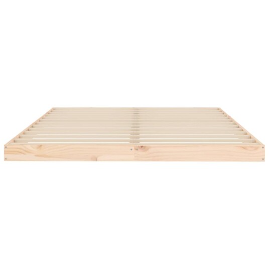 vidaXL Sengeramme 140x200 cm heltre furu 8720845639693