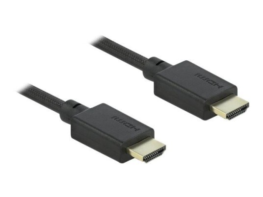 Delock HDMI-kabel med Ethernet - 2.5 m Delock HDMI-kabel med Ethernet - 2.5 m