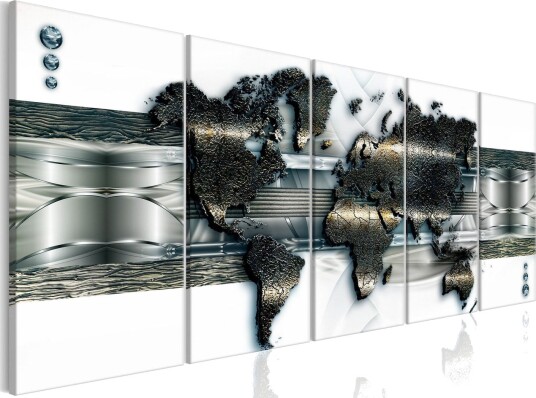 Bilde Three Dimensional Map 200x80 Artgeist sp. z o. o.