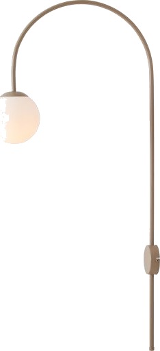 Aldex Una vegglampe beige Aldex Una vegglampe beige