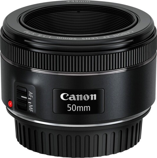 Canon EF 50mm F1.8 STM Normalobjektiv med Stegmotor for Canon Kamera Canon EF 50mm F1.8 STM Normalobjektiv med Stegmotor for Canon Kamera