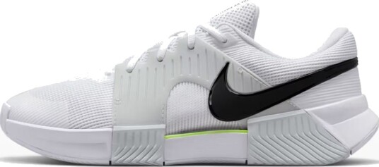 Nike GP Challenge 1.5 Allcourt Tennis  og padelsko herre White/Black Pure Platinum Volt 44