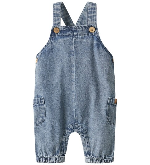 Lil"Atelier Nbntaya Loose Dnm Overall 1166 Fd Lil Blue 86