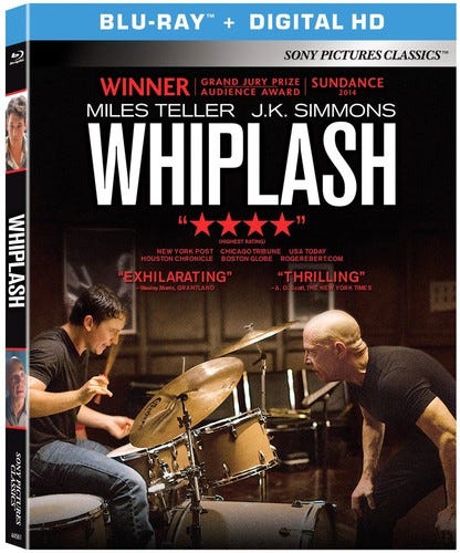 Whiplash Bluray Whiplash Bluray