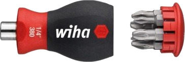 Wiha Bits skrujern-Tumling med 6 bits - PH/PZ Wiha Bits skrujern-Tumling med 6 bits - PH/PZ