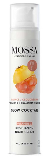 MOSSA Glow Cocktail Vitamin C Brightening Night Cream 50 ml