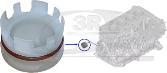 Deksel, kamaksel 3RG 81119
