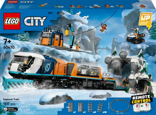 LEGO City Polarekspedisjonens ekspresstog 60470 LEGO City Polarekspedisjonens ekspresstog 60470