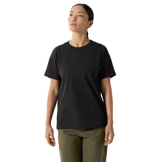 Arc'teryx Kragg Cotton Little Bird Crew Ss W Black/black S