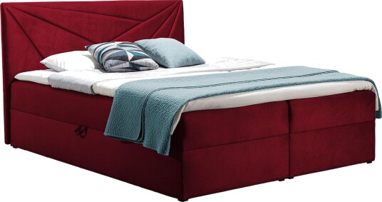 Frusci Kontinentalseng 120x200 + Overmadrass -