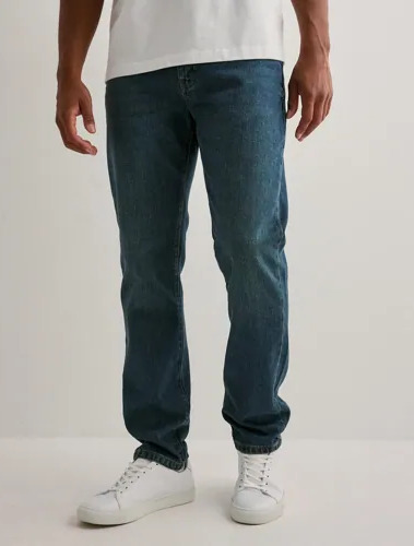 Woodbird WBDoc Blaze Jeans Straight leg jeans Blå Woodbird WBDoc Blaze Jeans Straight leg jeans Blå