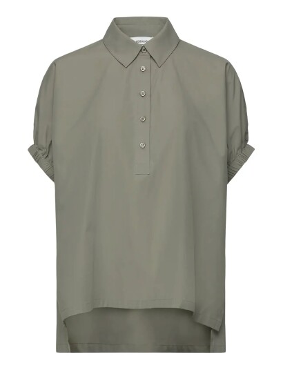 Rosemunde Rwmegan Ss Oversize Shirt Khaki green 40 Rosemunde Rwmegan Ss Oversize Shirt Khaki green 40