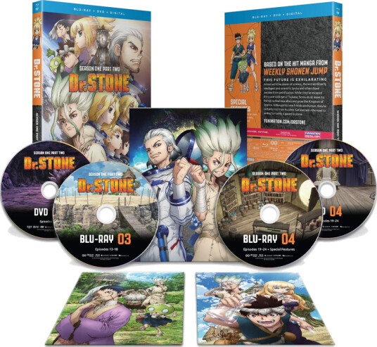 Dr. Stone Sesong 1 Del 2 Bluray