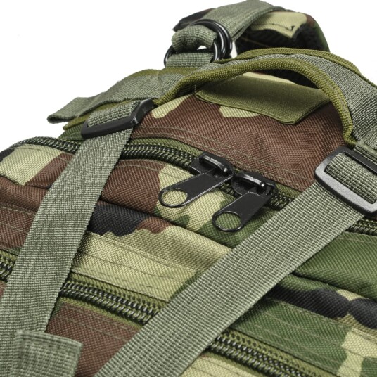 Vidaxl Ryggsekk I Militærstil 50 L Kamuflasje Vidaxl Ryggsekk I Militærstil 50 L Kamuflasje