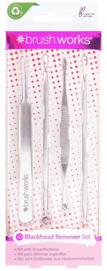 Brushworks Blackhead & Blemish Remover Set