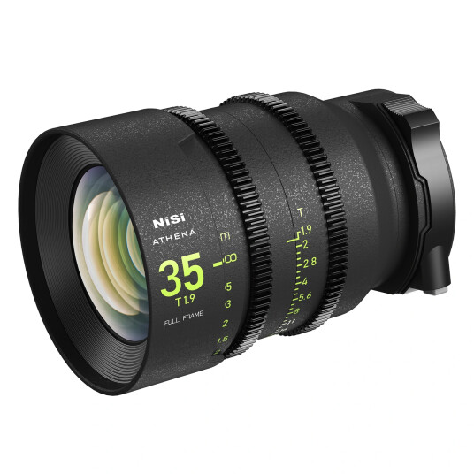 NiSi Cine Lens 35mm T1.9 E-Mount Athena Prime NiSi Cine Lens 35mm T1.9 E-Mount Athena Prime