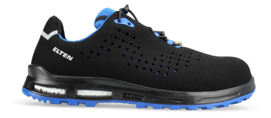 Elten Impulse XXT Blue Low Safety Shoes S1 SRC Black 1 Par SKI-729755-Svart 45