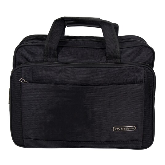 Borg Living Computertaske - Svart i slitesterk nylon - Passer til 14" bærbar Borg Living Computertaske - Svart i slitesterk nylon - Passer til 14" bærbar