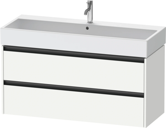 Duravit Ketho.2 Servantskap 2 Skuffer 1184x460 mm Hvit Matt