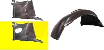 Innerskjerm plastikk VAN WEZEL 5894431